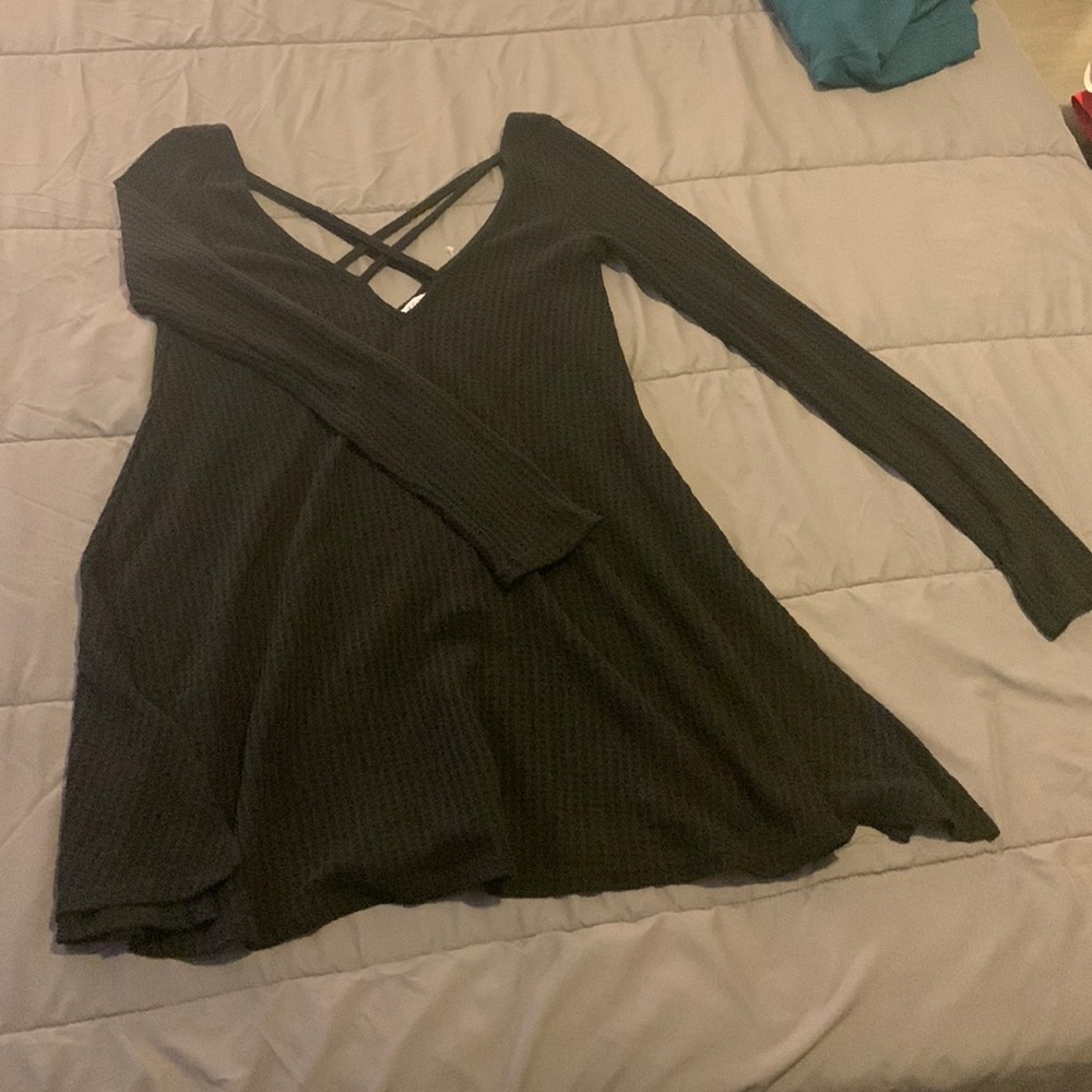 Black dress, size small.